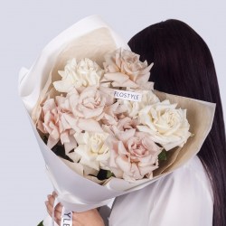 Букет из 9 французских роз